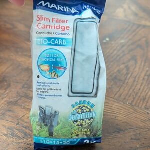 Marina Slim Filter Cartridge for Tropical Fish Pack Of 3